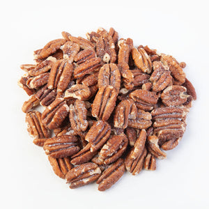 toasted pecans in a pile 
