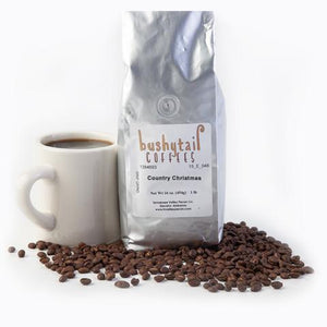 WHOLESALE Bushytail Country Christmas Coffee - Drip Grind or Whole Bean