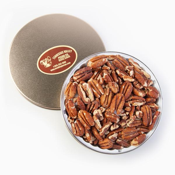 Single Variety Pecan Tin | Tennessee Valley Pecan Company